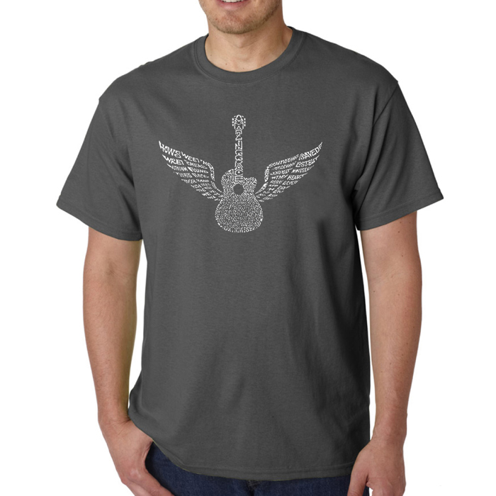 Mens Word Art T-shirt - Amazing Grace