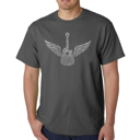 Gray Medium Mens Word Art T-shirt - Amazing Grace