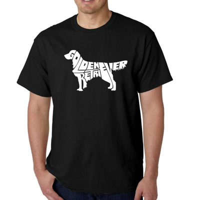 Mens Word Art T-shirt - Golden Retreiver