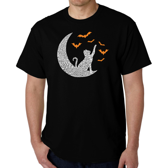 Lunar Bats - Mens Word Art T-Shirt
