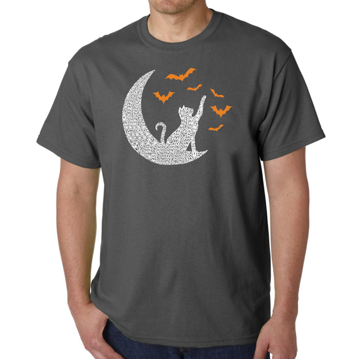 Lunar Bats - Mens Word Art T-Shirt
