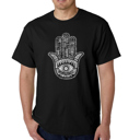  Mens Word Art T-shirt - Hamsa