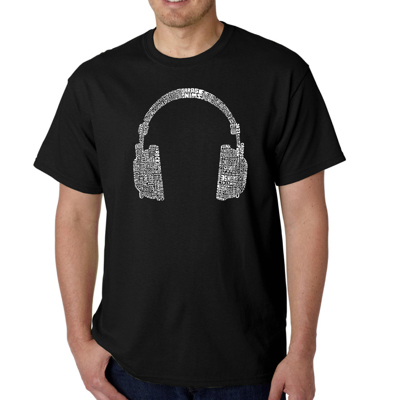 Mens Word Art T-shirt - 63 DIFFERENT GENRES OF MUSIC