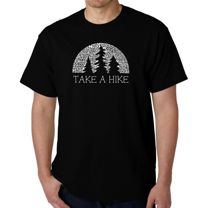 Mens Word Art T-shirt - Nature Lover