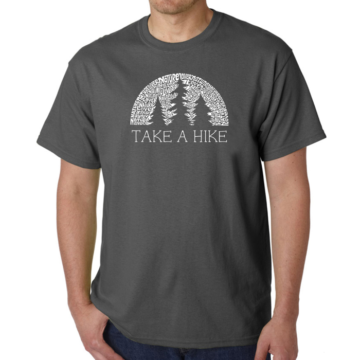 Mens Word Art T-shirt - Nature Lover