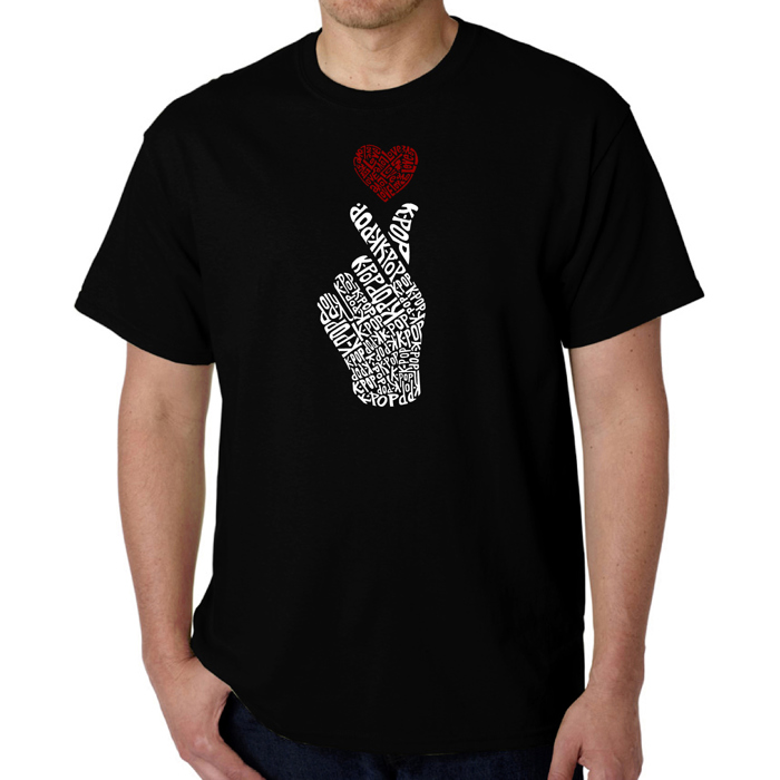 Mens Word Art T-shirt - K-Pop