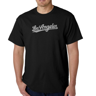 Mens Word Art T-shirt - LOS ANGELES NEIGHBORHOODS
