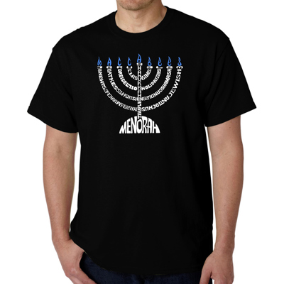Menorah - Mens Word Art T-Shirt