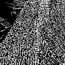  Mens Word Art T-shirt - Horse Mane