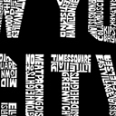  Mens Word Art T-shirt - NYC NEIGHBORHOODS