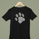  Mens Word Art T-shirt - Dog Paw
