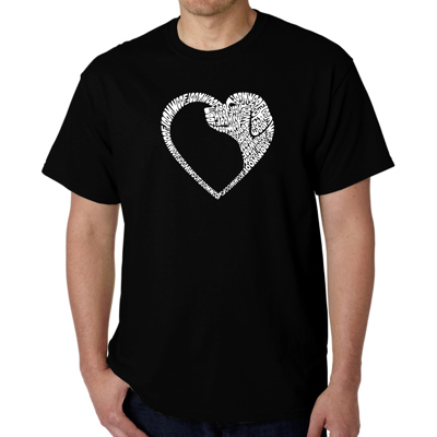 Dog Heart - Mens Word Art T-Shirt