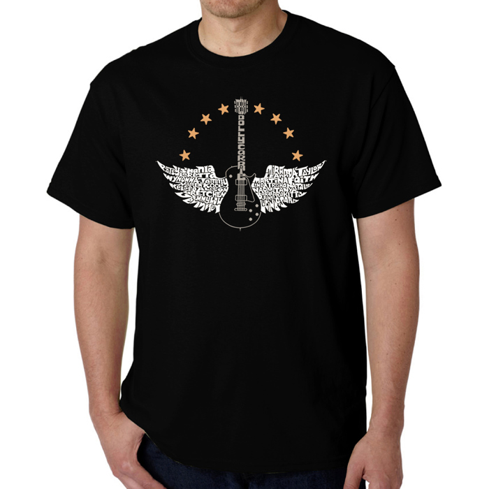 Country Female Singers - Mens Word Art T-Shirt