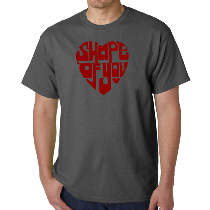 Mens Word Art T-shirt - Shape of You
