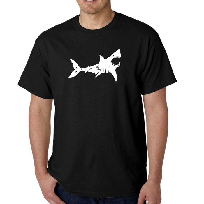 Mens Word Art T-shirt - BITE ME