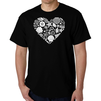 Sea Shells - Mens Word Art T-Shirt