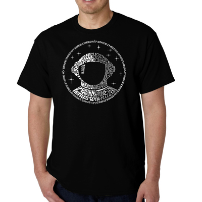 Mens Word Art T-shirt - I Need My Space Astronaut