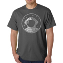 Gray XL Mens Word Art T-shirt - I Need My Space Astronaut