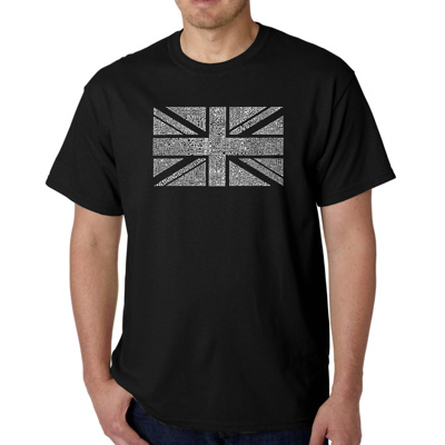 Mens Word Art T-shirt - UNION JACK