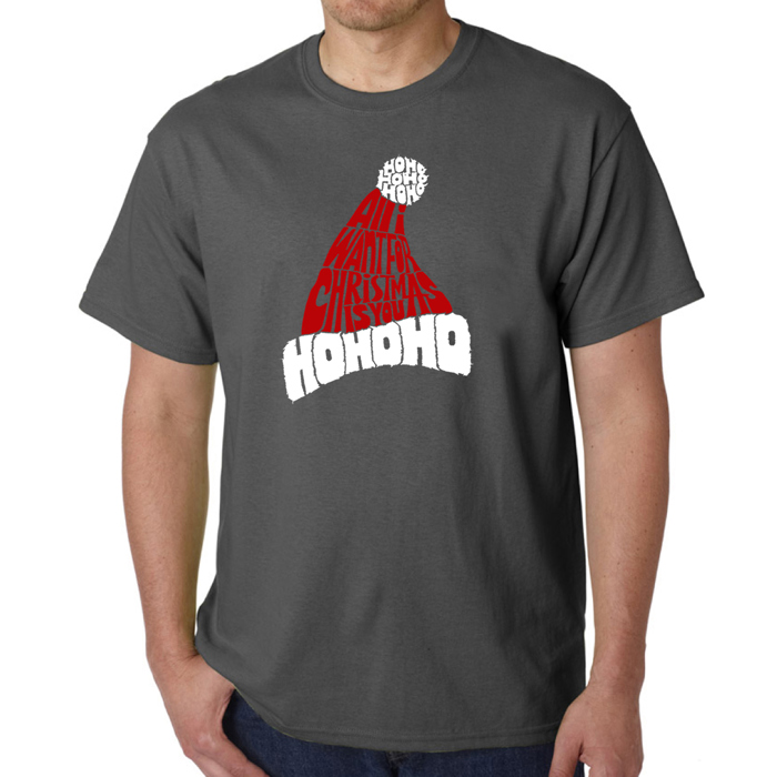 All I Want for Christmas is You - Mens Word Art T-Shirt