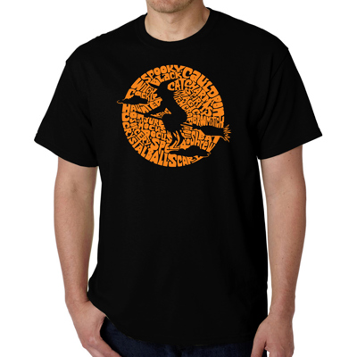 Mens Word Art T-shirt - Spooky Witch