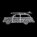  Mens Word Art T-shirt - Woody - Classic Surf Songs