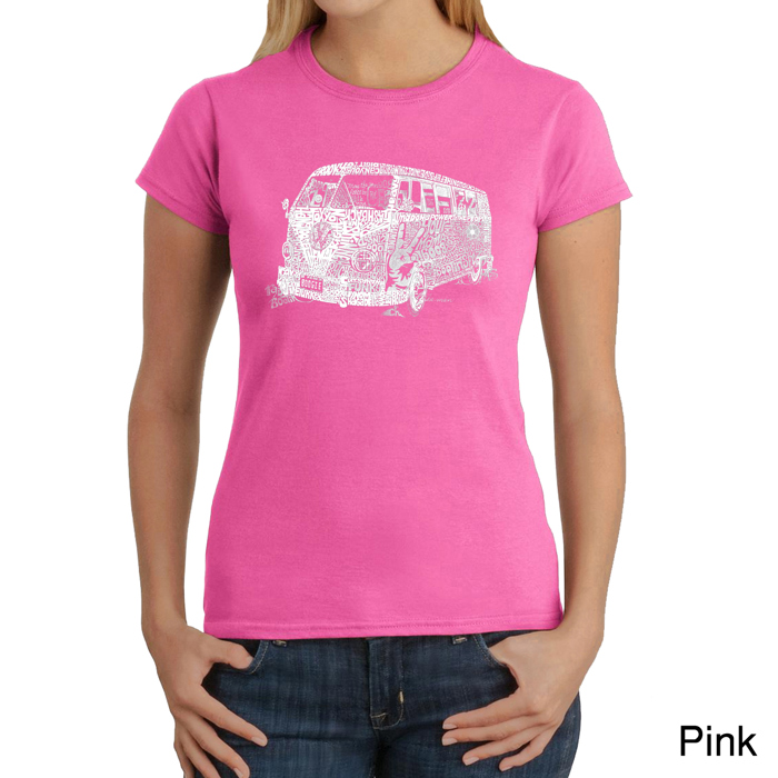 Women's Word Art T-Shirt - THE 70'S