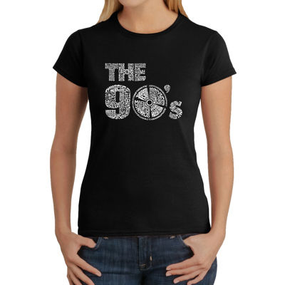 Women's Word Art T-Shirt - 90S