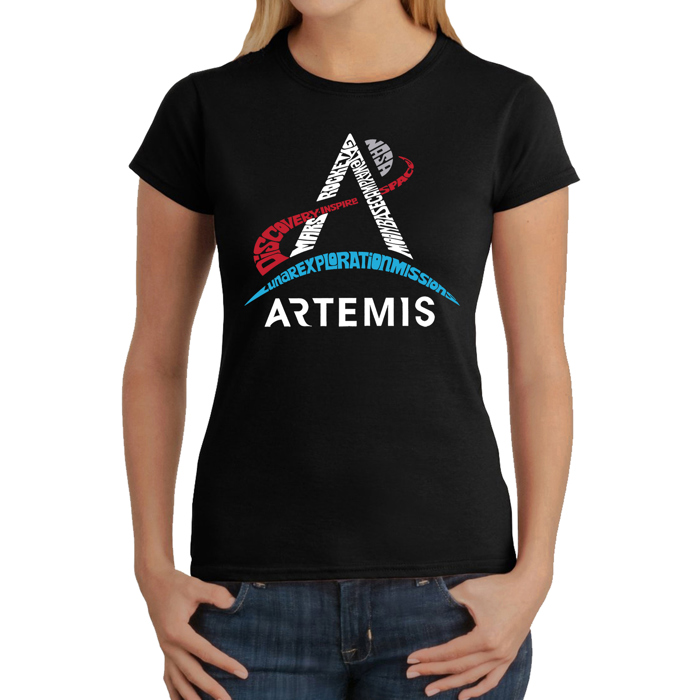NASA Artemis Logo - Women's Word Art T-Shirt