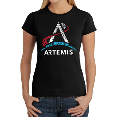 NASA Artemis Logo - Women's Word Art T-Shirt