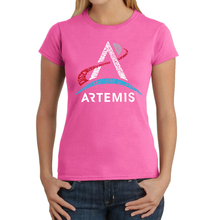 NASA Artemis Logo - Women's Word Art T-Shirt