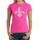  Women's Word Art T-Shirt - LYRICS TO WHEN THE SAINTS GO MARCHING IN