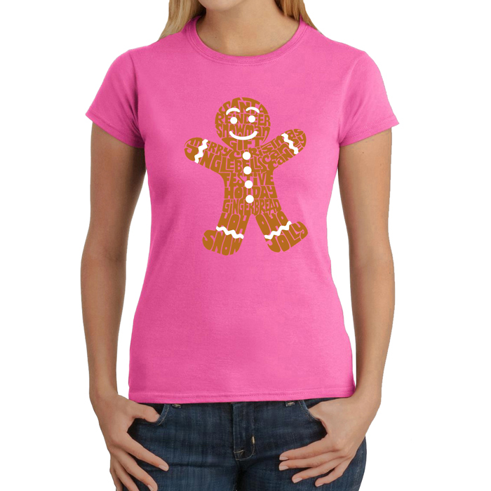 Gingerbread - Women's Word Art T-Shirt