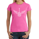 Pink X-Small Women's Word Art T-Shirt - Amazing Grace