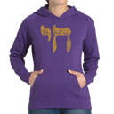 Purple XXXL Chai - Women's Word Art Hooded Sweatshirt