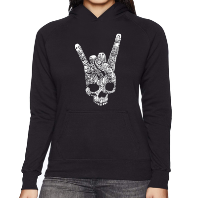 Heavy Metal Genres - Women's Word Art Hooded Sweatshirt