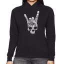  Heavy Metal Genres - Women's Word Art Hooded Sweatshirt