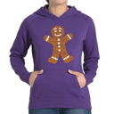  Gingerbread - Women's Word Art Hooded Sweatshirt