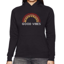  Good Vibes - Women's Word Art Hooded Sweatshirt