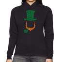  Leprechaun - Women's Word Art Hooded Sweatshirt