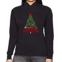 Black XXL Have Yourself A Merry Little Christmas - Women's Word Art Hooded Sweatshirt