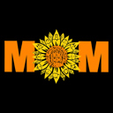  Mom Sunflower - Women's Word Art Hooded Sweatshirt