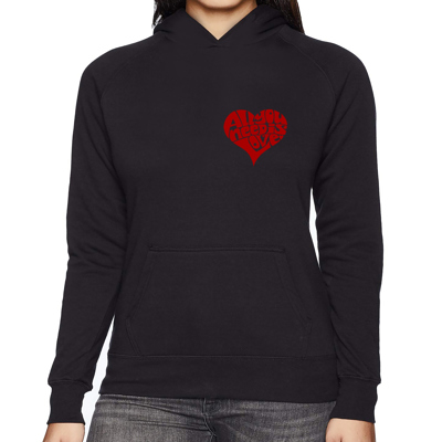 All You Need is Love - Women's Word Art Hooded Sweatshirt
