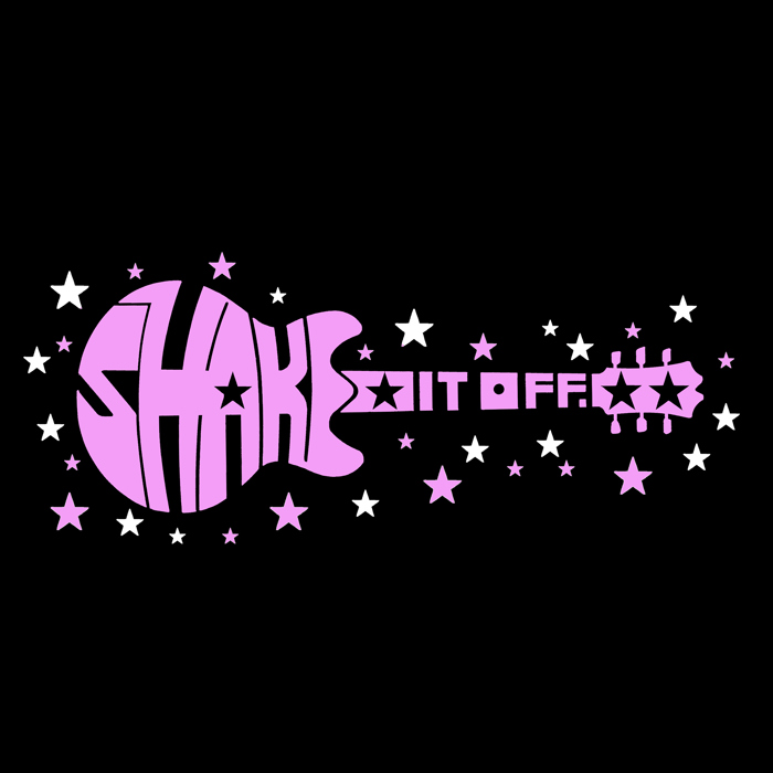 Shake it Off - Women's Word Art Hooded Sweatshirt