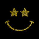  Rockstar Smiley - Women's Word Art Hooded Sweatshirt