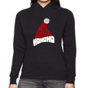 Black XXXL All I Want For Christmas Is You - Women's Word Art Hooded Sweatshirt