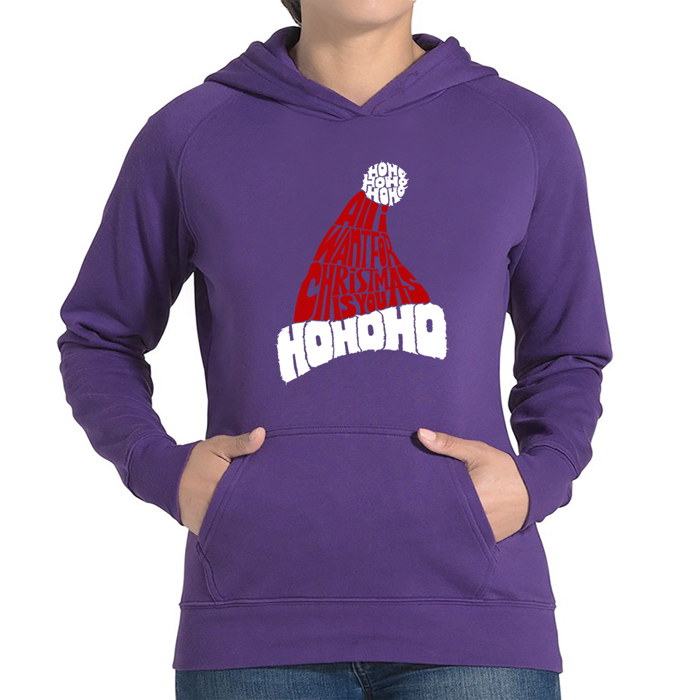 All I Want For Christmas Is You - Women's Word Art Hooded Sweatshirt
