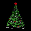  We Wish You A Merry Christmas - Women's Word Art Hooded Sweatshirt