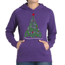  We Wish You A Merry Christmas - Women's Word Art Hooded Sweatshirt