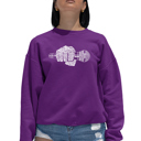 Pink XXL 90's Rappers - Women's Word Art Crewneck Sweatshirt